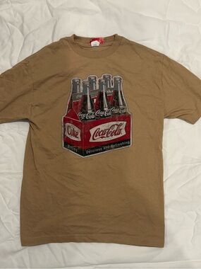 Vintage Coca Cola Brown Graphic Tee